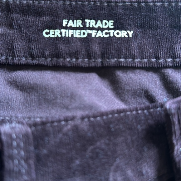 Universal Thread High Waisted Button Down Velour Skinny Pants - Picture 8 of 8